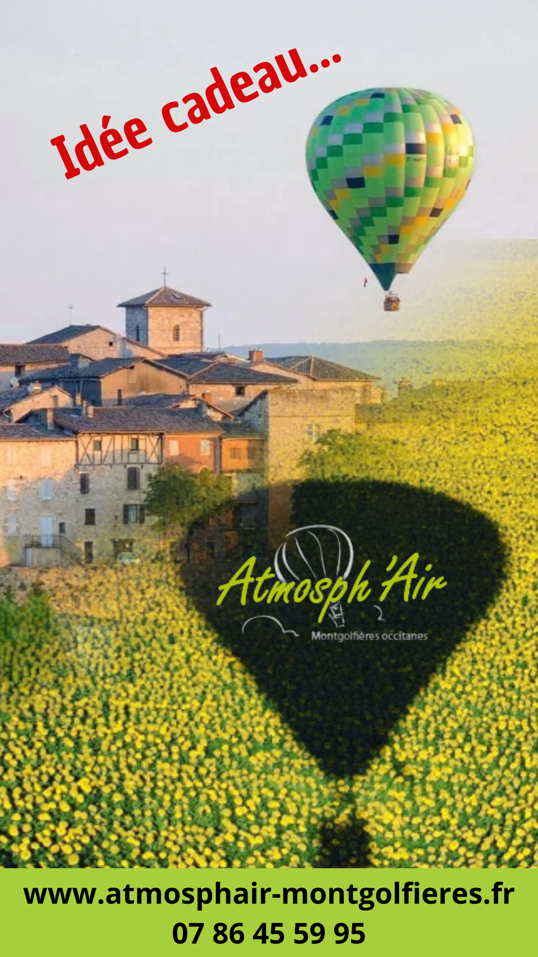 cadeau montgolfière